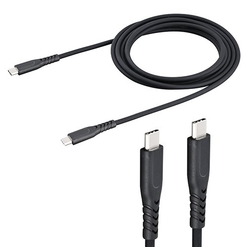 抗菌やわらかUSBケーブルCtoC | カー用品のセイワ