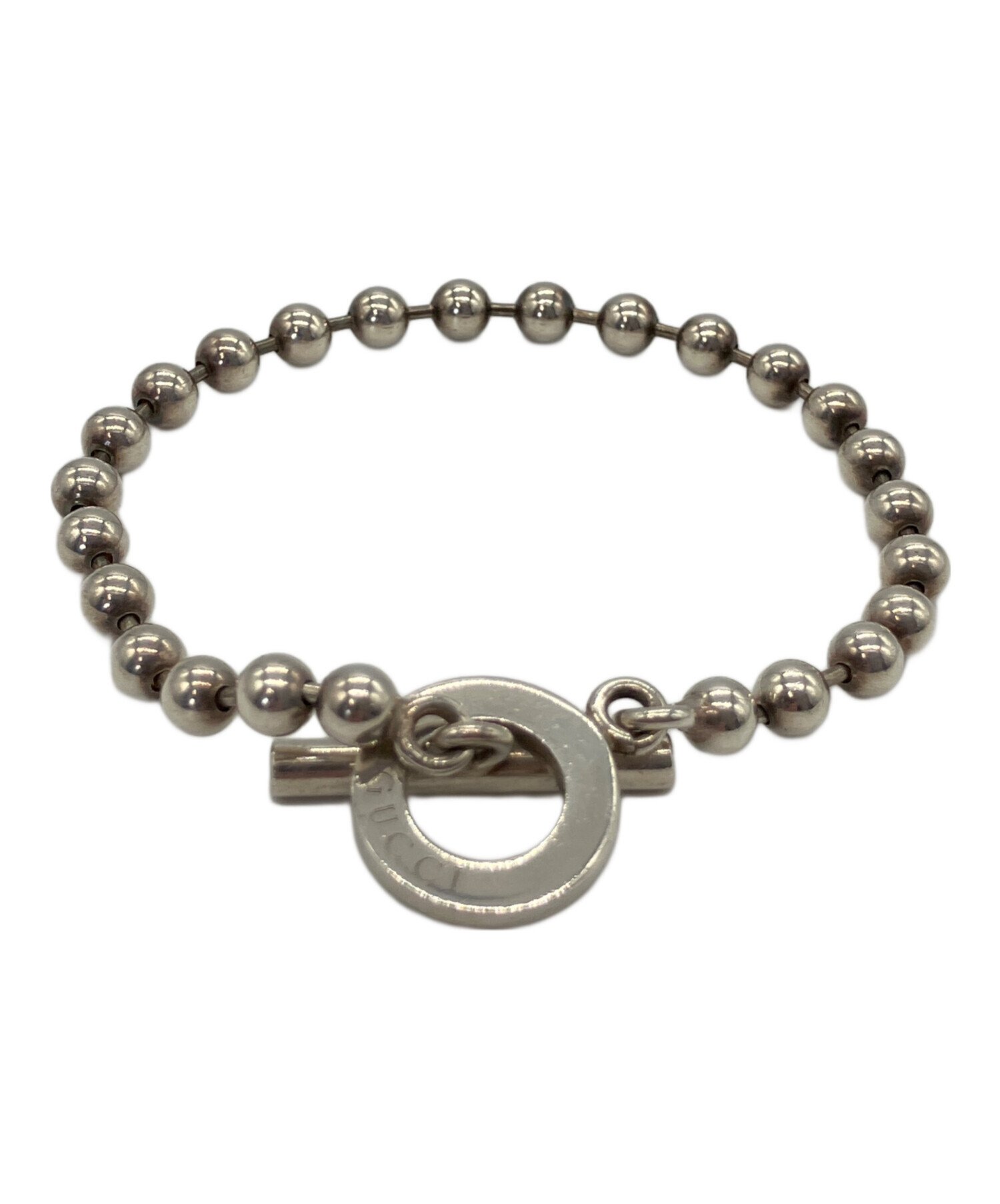 中古・古着通販】GUCCI (グッチ) ボールチェーンブレスレット