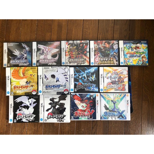 ポケモン - ポケモン DS 3DS セット ソフト 箱あり 13本まとめの通販